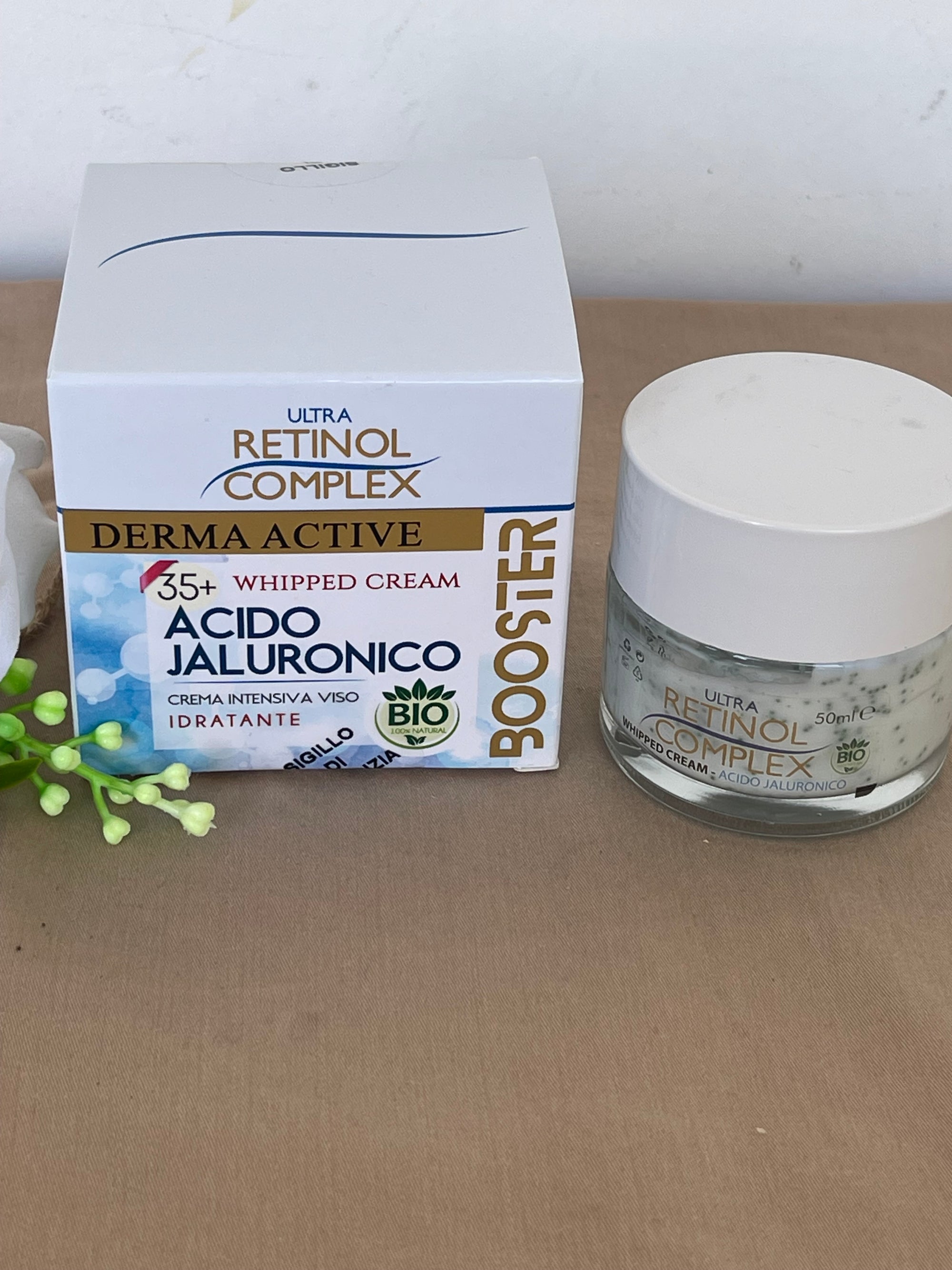 Ultra Retinol Complex – Crema Viso Idratante con Acido Jaluronico 35+