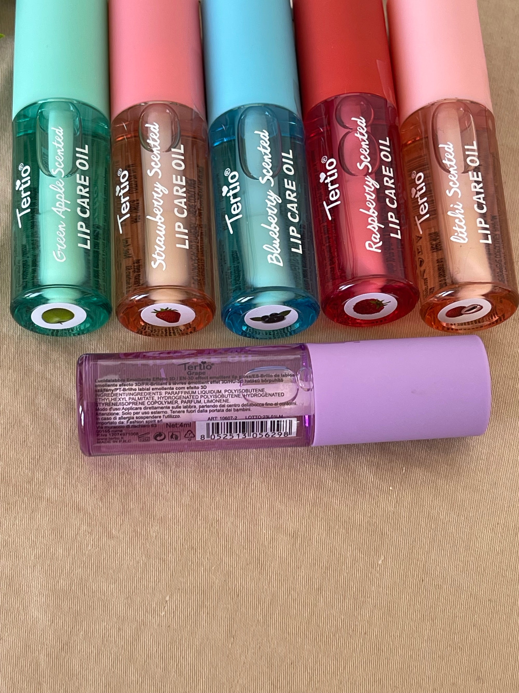 Tertio Lip Care Oil – Olio Labbra Idratante e Profumato