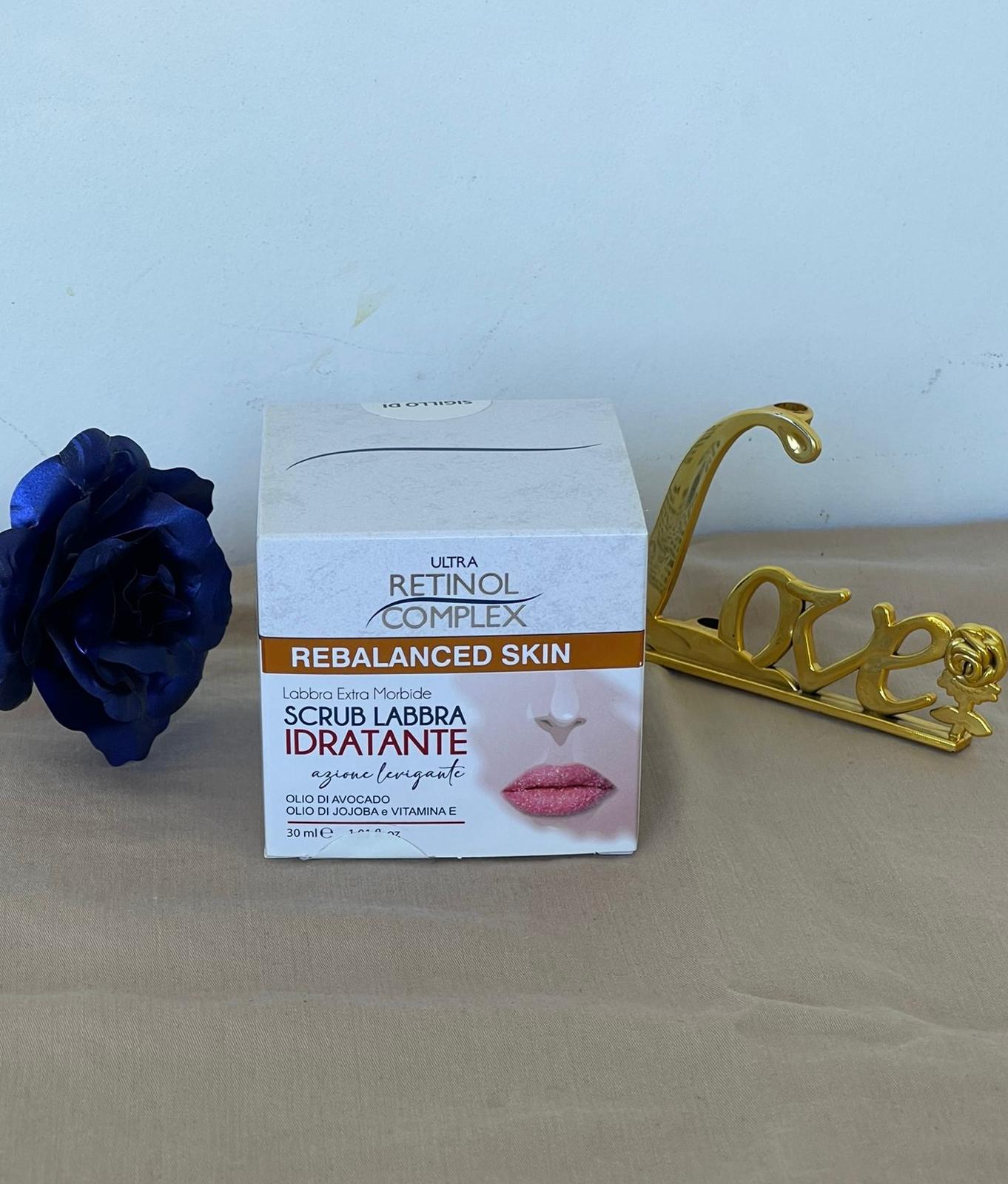 ULTRA RETINOL COMPLEX REBALANCED SKIN - Scrub Labbra Idratante per Labbra Extra Morbide