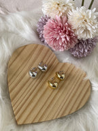 Orecchini Goccia – Finitura Gold & Silver