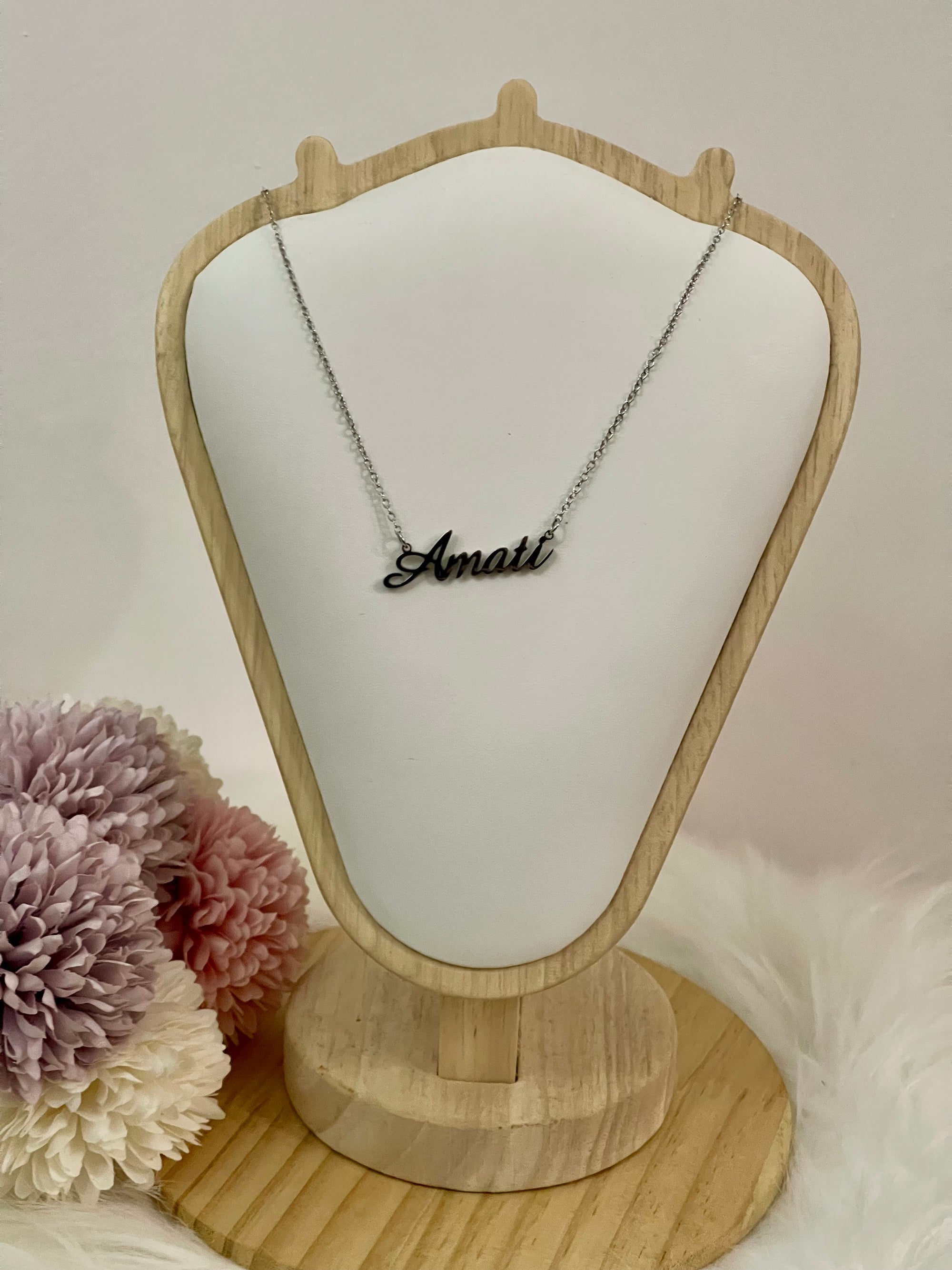 Collana "Amati" in Acciaio – Il tuo promemoria quotidiano di Amore