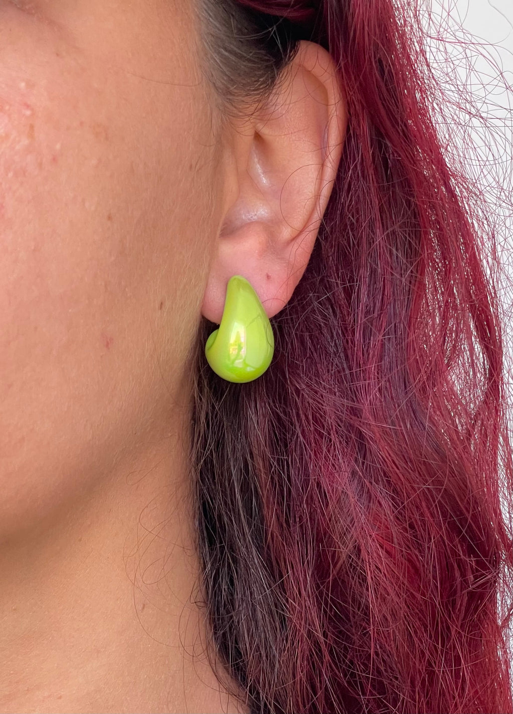 Orecchini Goccia Effetto Specchio – Colori Mix