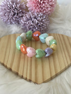 Bracciale Noa Cuori Pastello “Armonia di Colori” – Energia, Colore e Dolcezza al Tuo Polso