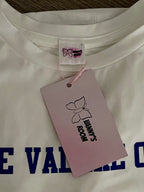 Cropped T-Shirt “IPSE VALERE OPTO” – Stile Minimal & Significato Latino Motivazionale