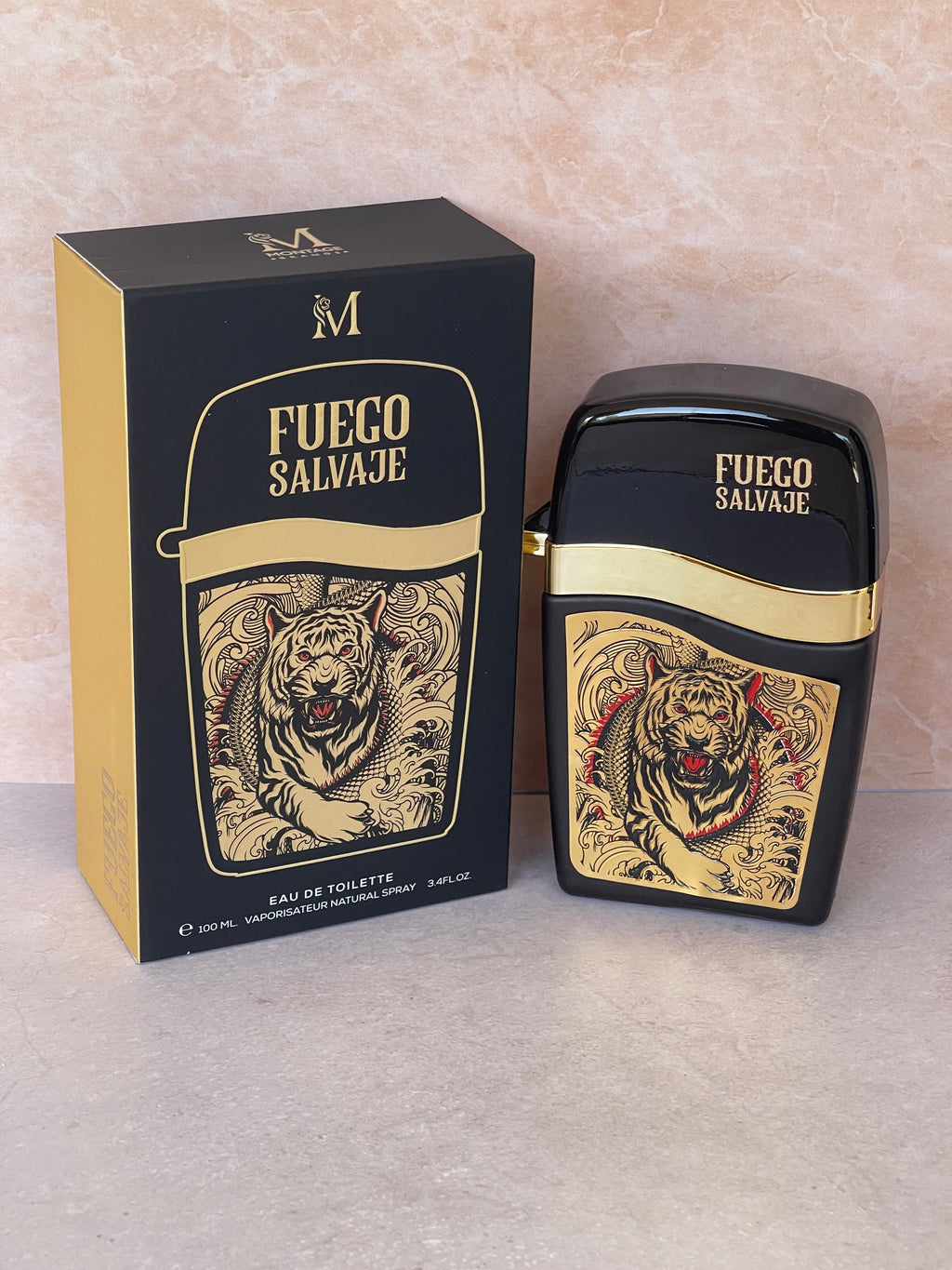 FUEGO SALVAJE Eau de Toilette da Uomo 100 ml - Ispirato a Dior Sauvage