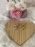 Orecchini Goccia – Finitura Gold & Silver