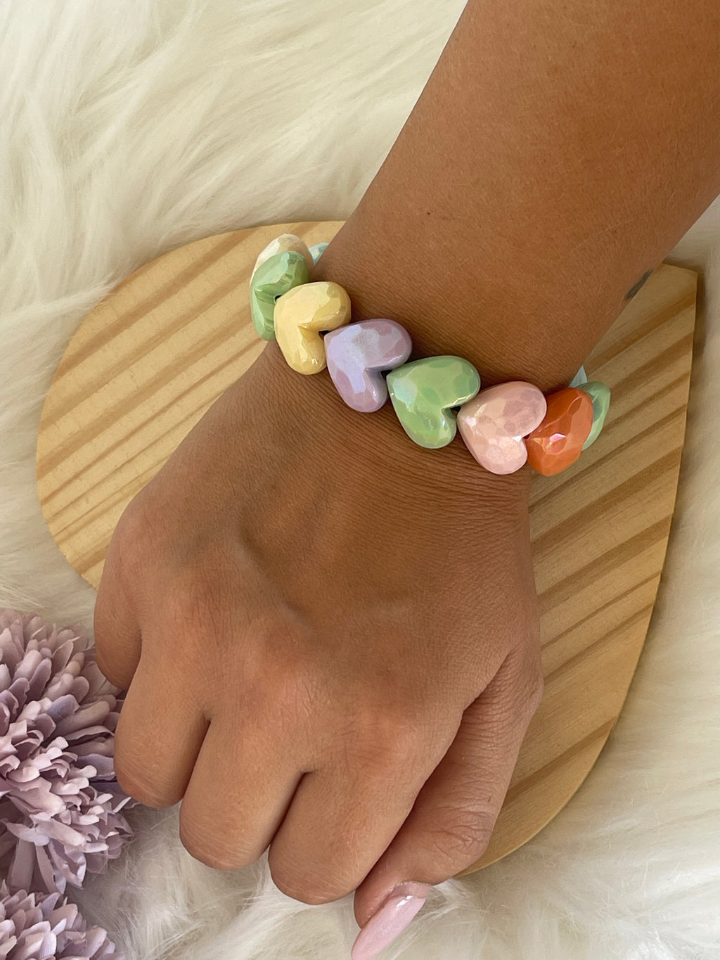 Bracciale Noa Cuori Pastello “Armonia di Colori” – Energia, Colore e Dolcezza al Tuo Polso