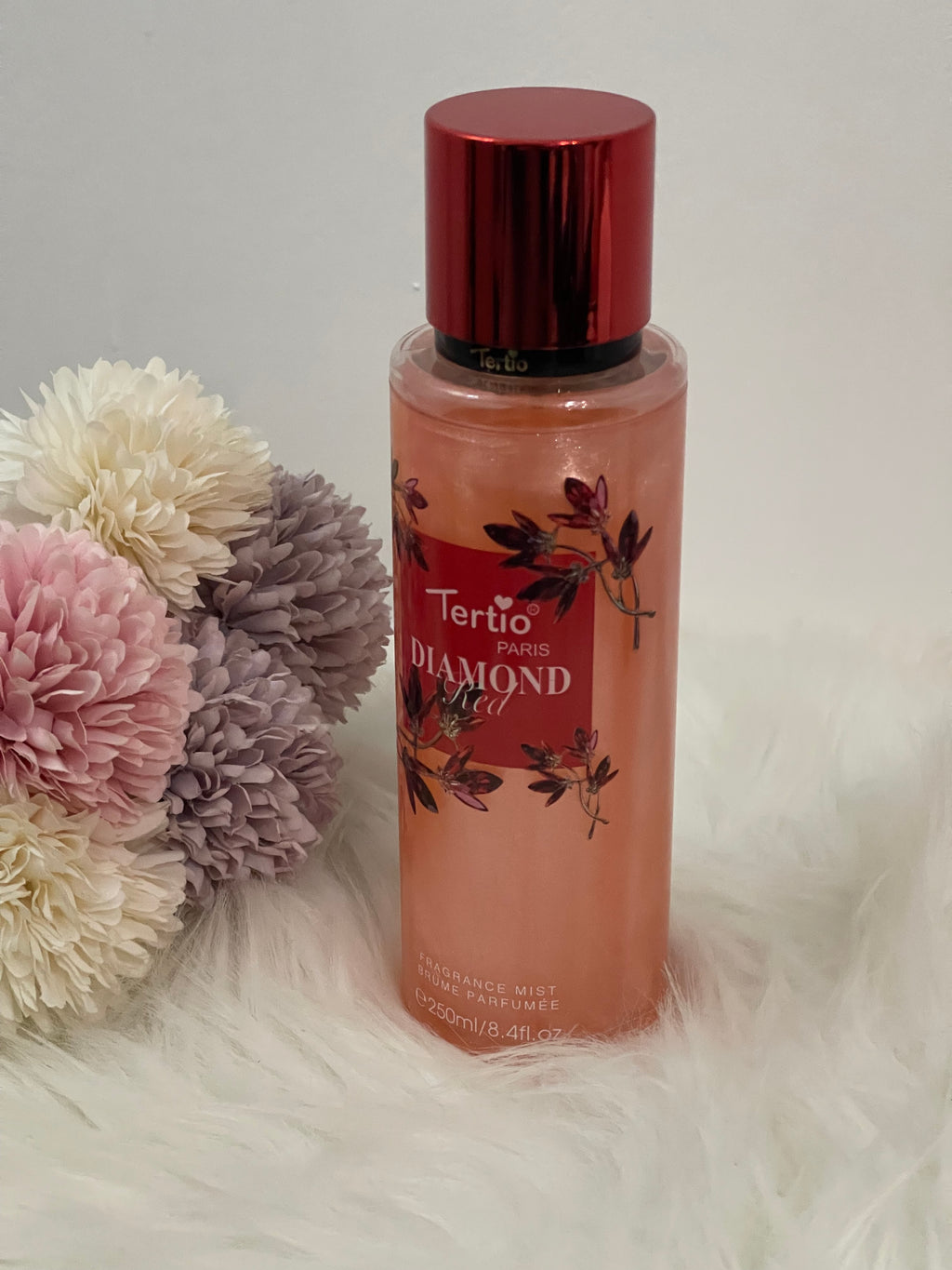 Tertio Paris Diamond Red - Acqua Profumata Scintillante Donna 250ml