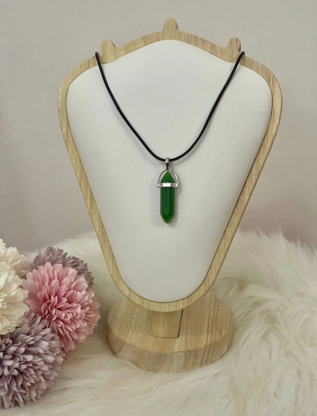 Collana Pendolo Ciondolo Pendente Avventurina Verde: La Pietra dell'Opportunità e della Fortuna