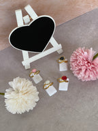 Anelli Lunaria regolabili in acciaio dorato con effetto pietre colorate – Eleganza e stile personalizzabile