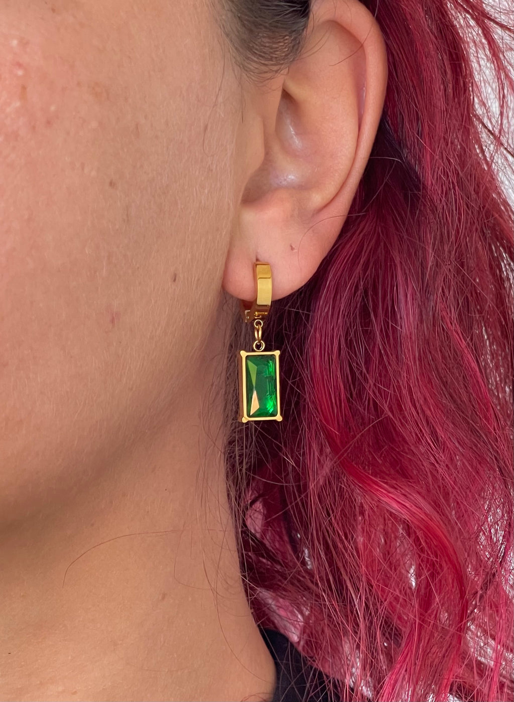 Collana e Orecchini Minimal Chic - Set di Gioielli in Acciaio Inossidabile