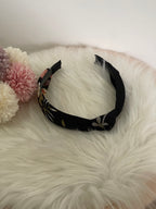 Cerchietto Flora Capelli Turbante a Fiori | Cerchietto Bombato con Nodo Stile Boho Chic - 4 Colori