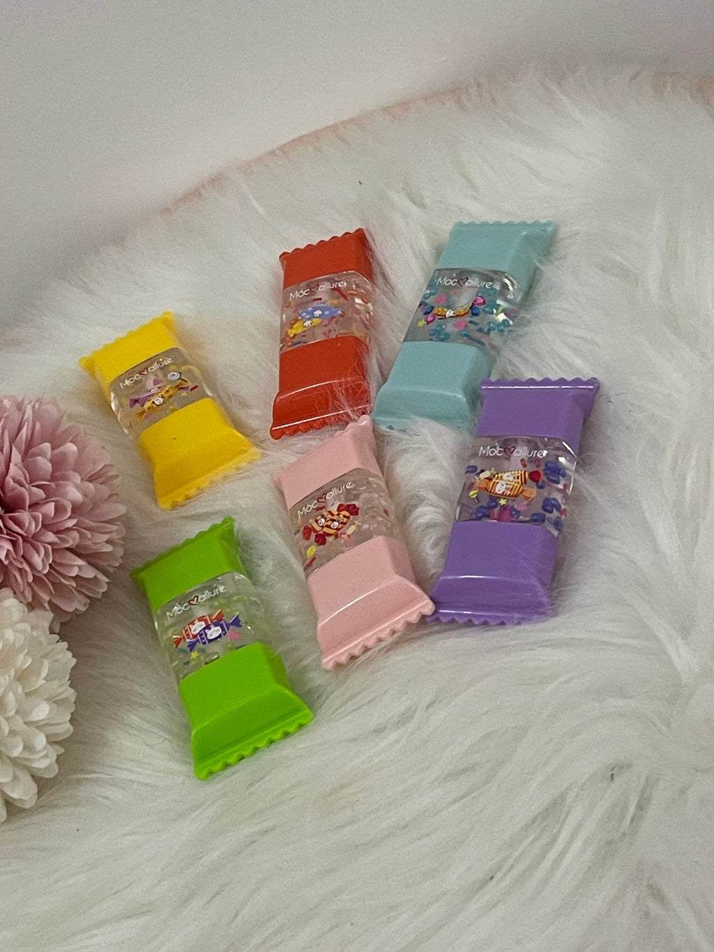 Lucidalabbra "Candy Gloss" Mocallure – Lip Gloss Idratante e Waterproof a Forma di Caramella