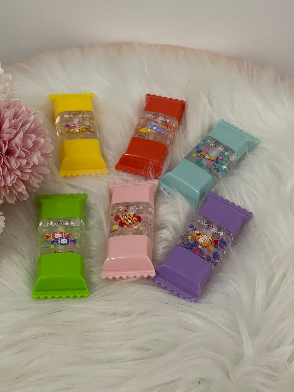 Lucidalabbra "Candy Gloss" Mocallure – Lip Gloss Idratante e Waterproof a Forma di Caramella