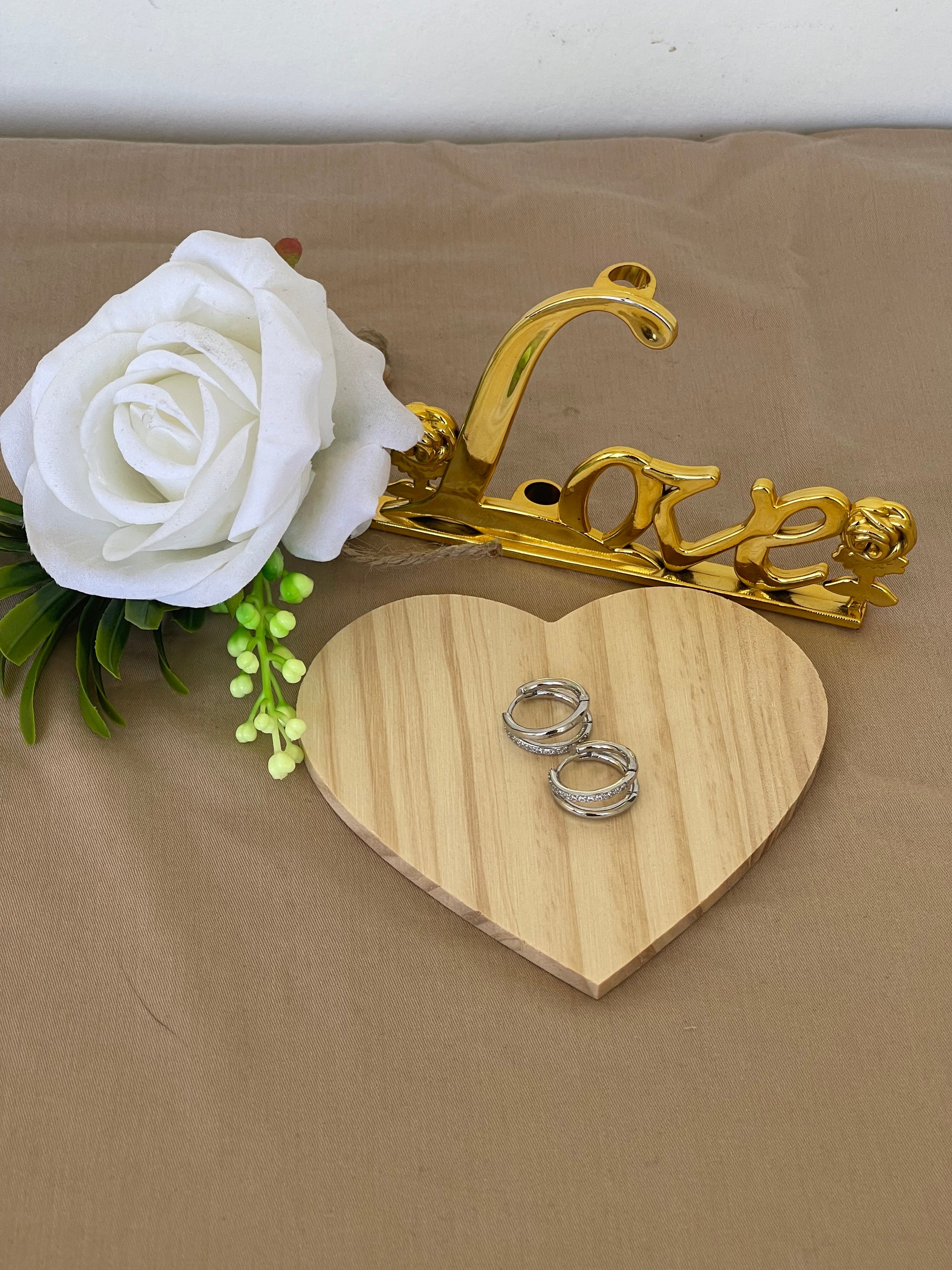 Orecchini Brillante Duo in Argento 925 con Zirconi