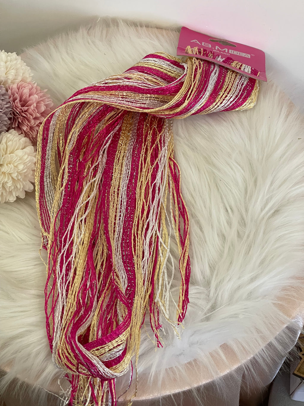 Foulard Scialle e Pareo Mare 3 in 1 con Frange Trama a Rete | AB.MIDEA