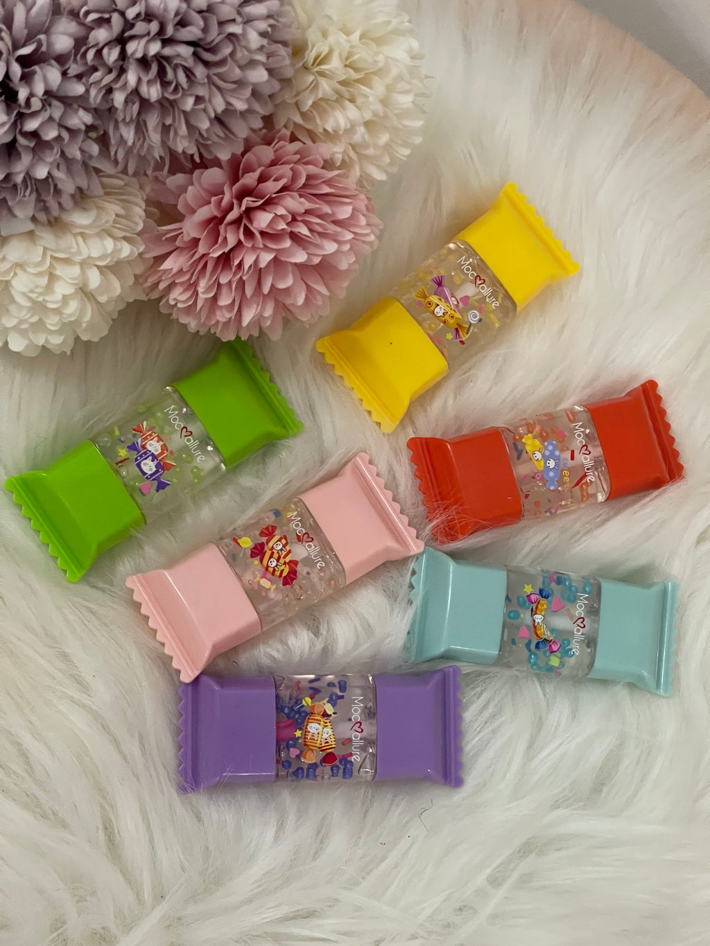 Lucidalabbra "Candy Gloss" Mocallure – Lip Gloss Idratante e Waterproof a Forma di Caramella