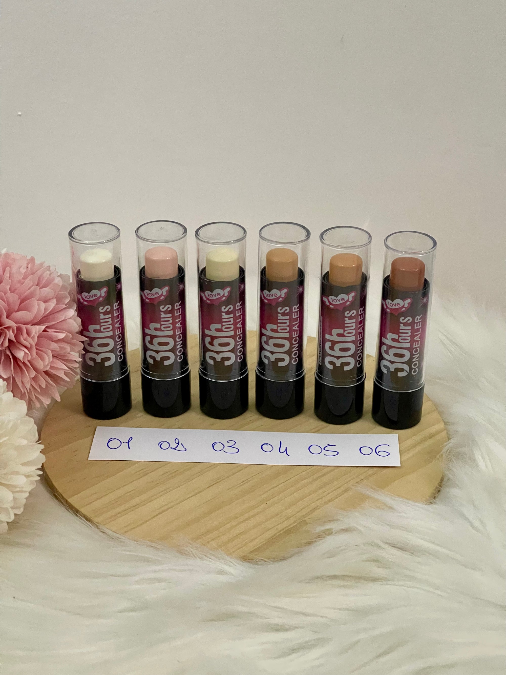 Correttore Stick FavorBeauty 36h - Copertura Totale Impermeabile e Lunga Durata - Effetto "Age Rewind" Istantaneo