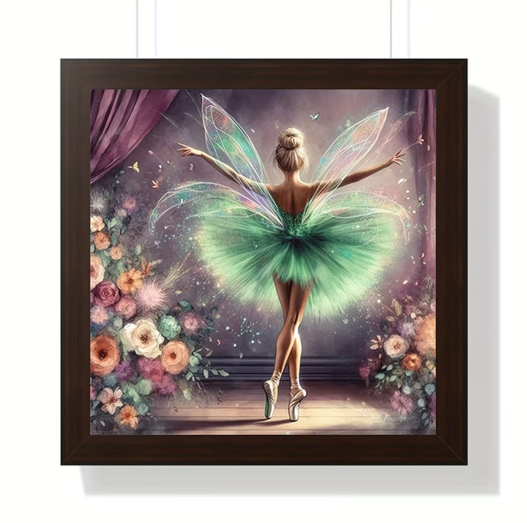 Kit Diamond Painting "Fata Ballerina Incantata" – Kit Completo Fai-da-Te 20x20cm