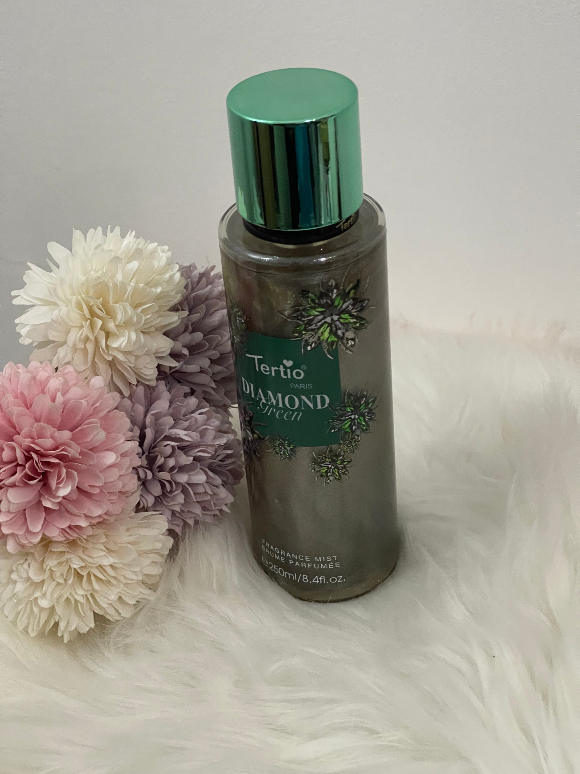 TertioParis - Diamond Green | Acqua Profumata Scintillante 250ml