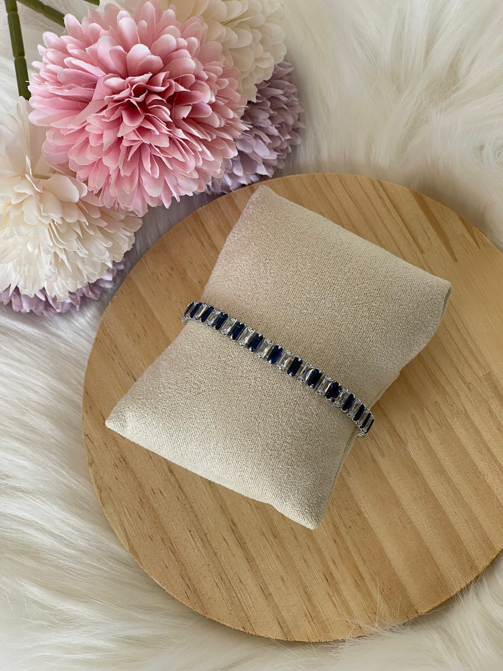 Bracciale Tennis Zafira in Acciaio con Zirconi Cubici – Brilla Ogni Giorno