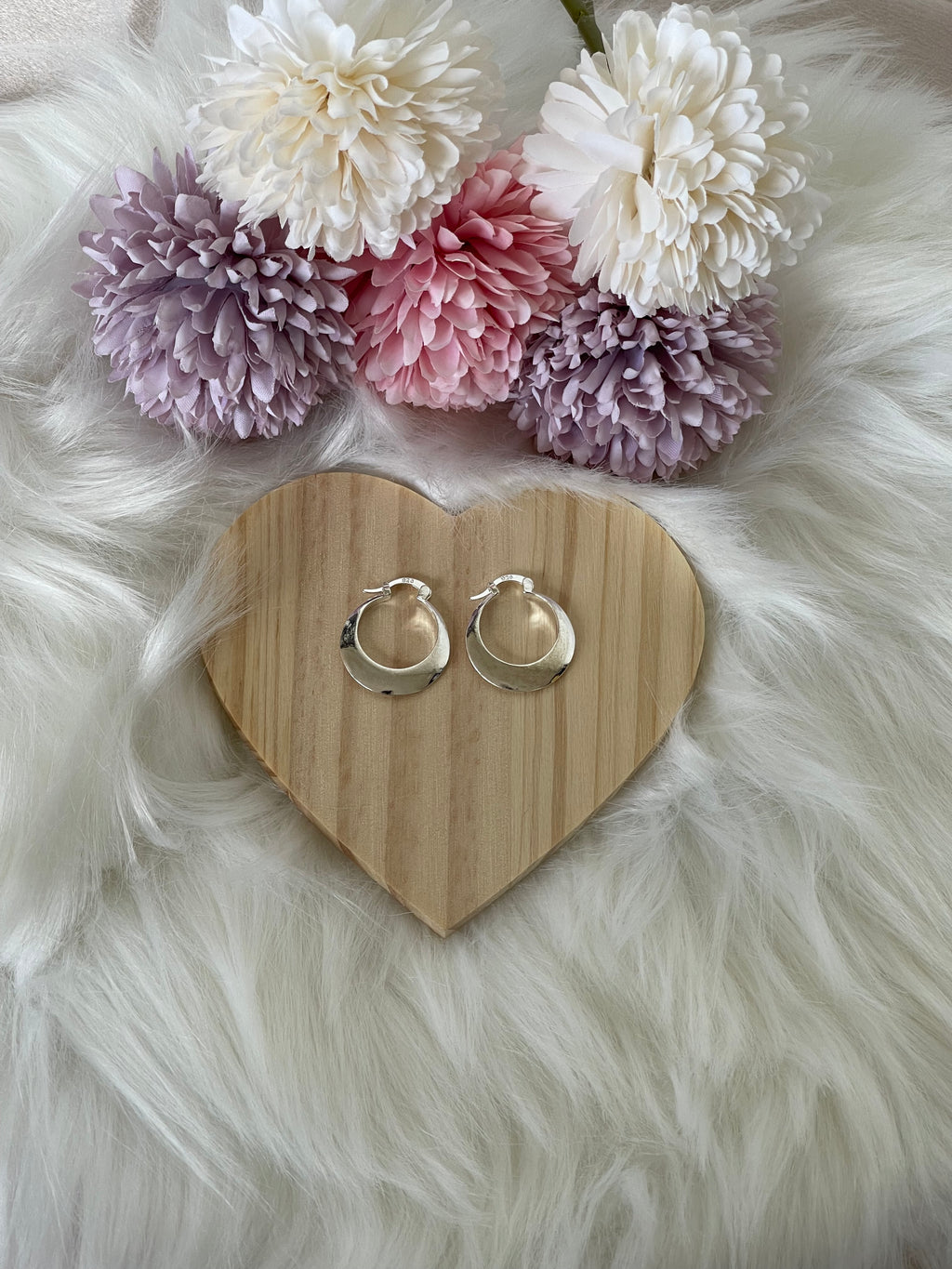 Orecchini Zoe a Cerchio in Argento 925 - Eleganza Senza Tempo