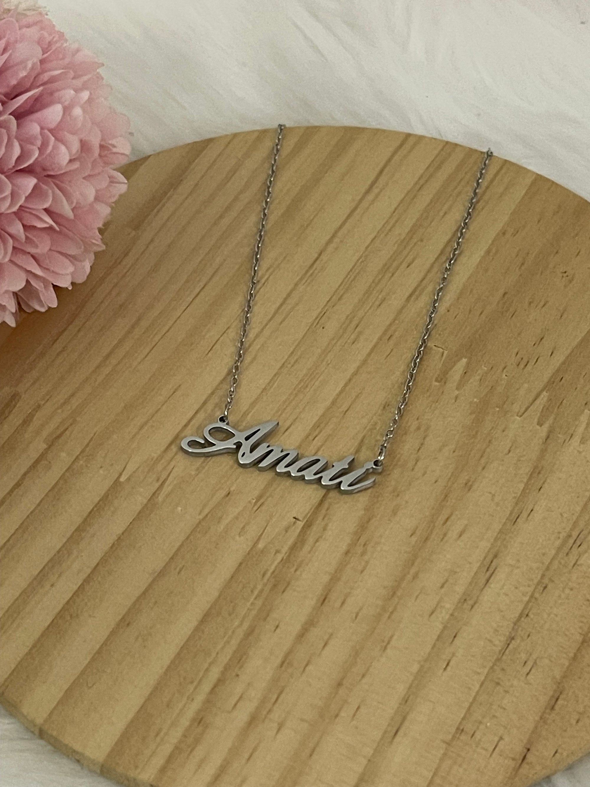 Collana "Amati" in Acciaio – Il tuo promemoria quotidiano di Amore