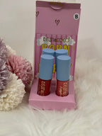 Set 4 Lip Gloss Kevin & Coco "Born to be Happy" - Effetto Velluto e Lunga Durata - Disponibile in 2 Varianti