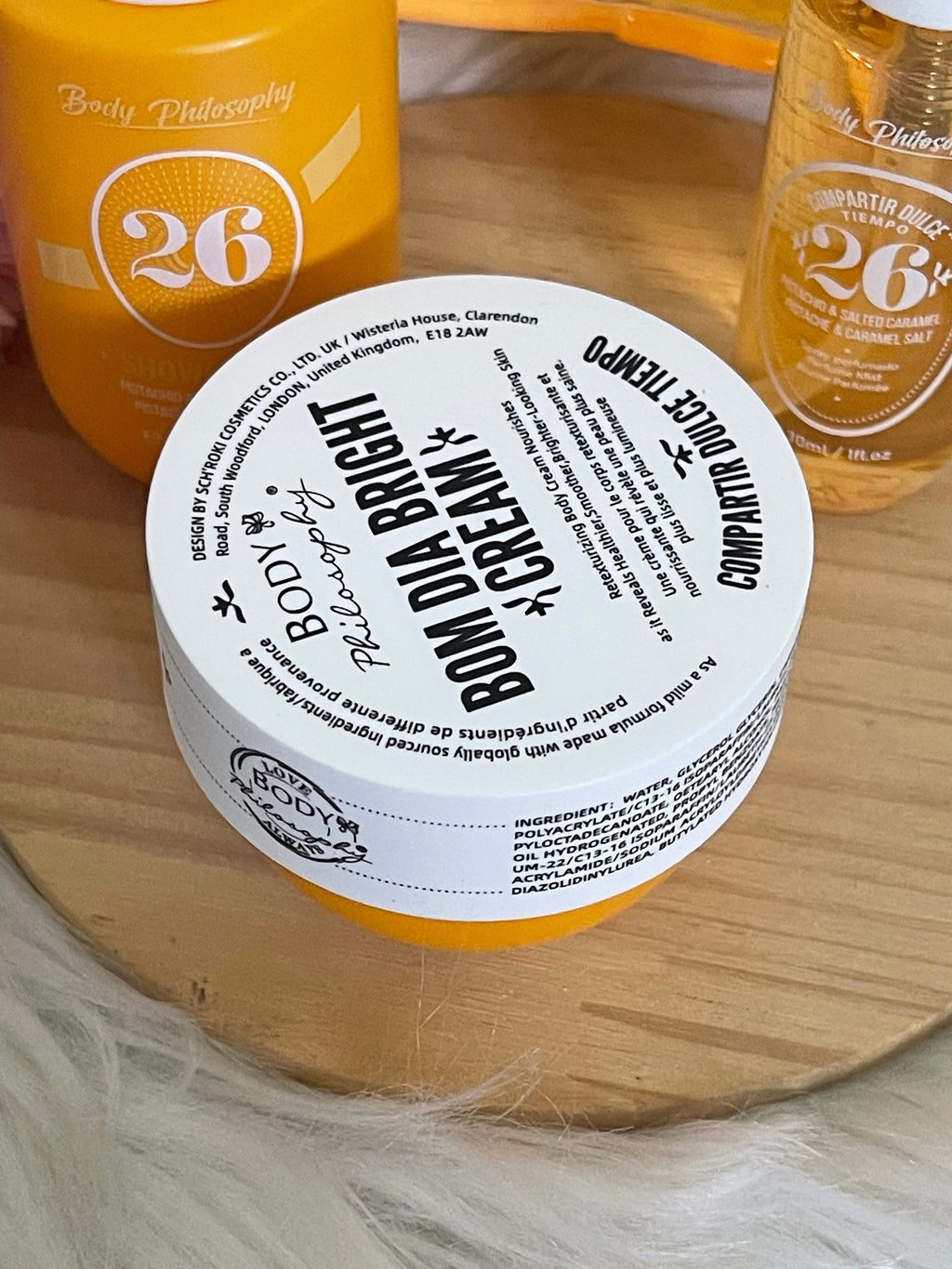 Set Corpo Profumato 26 - Pistacchio e Caramello Salato (3 Pezzi con Pochette)