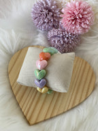 Bracciale Noa Cuori Pastello “Armonia di Colori” – Energia, Colore e Dolcezza al Tuo Polso