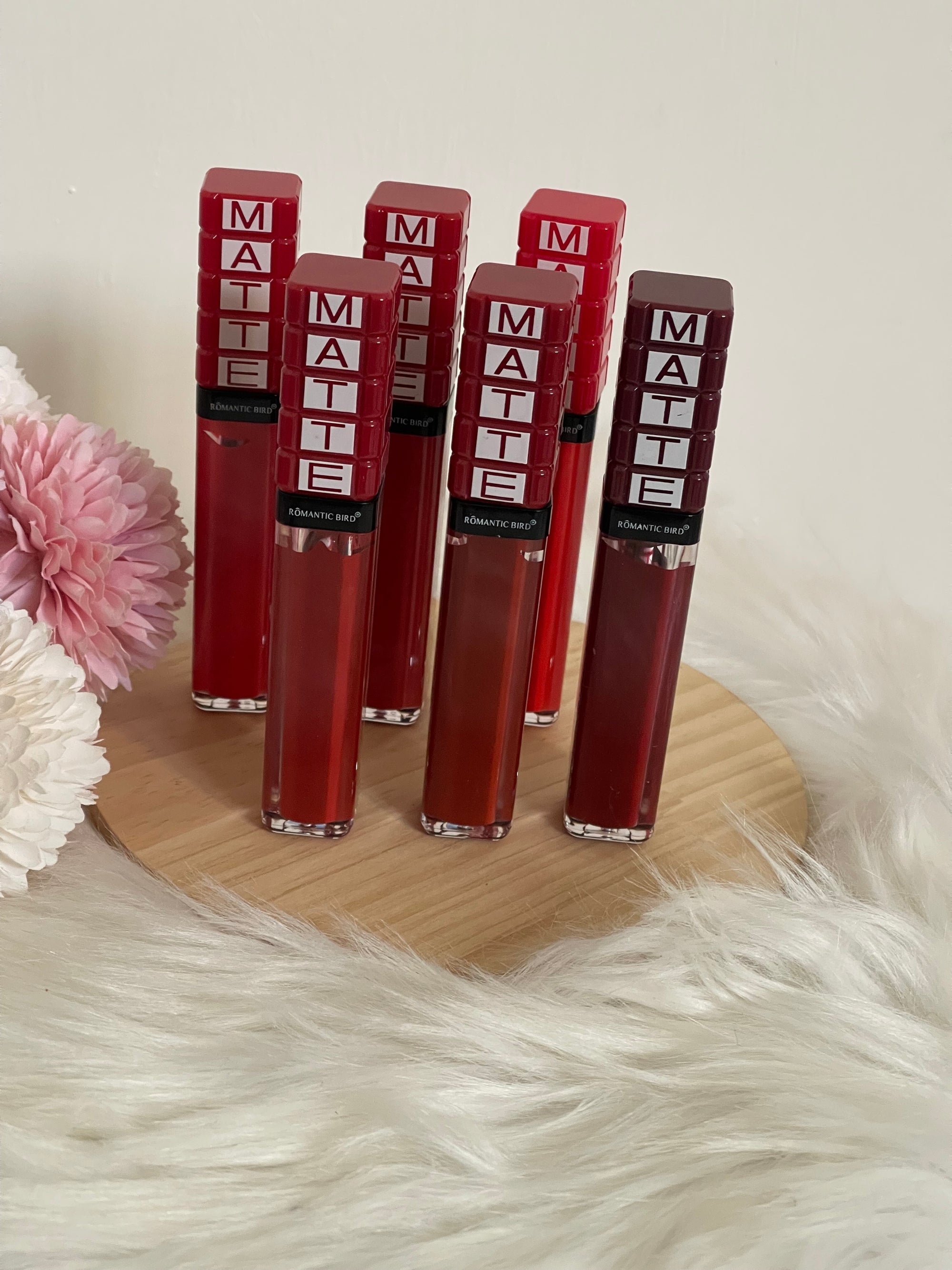 Rossetti Liquidi Matte Romantic Bird - Lunga Durata & No-Transfer (6 Tonalità)