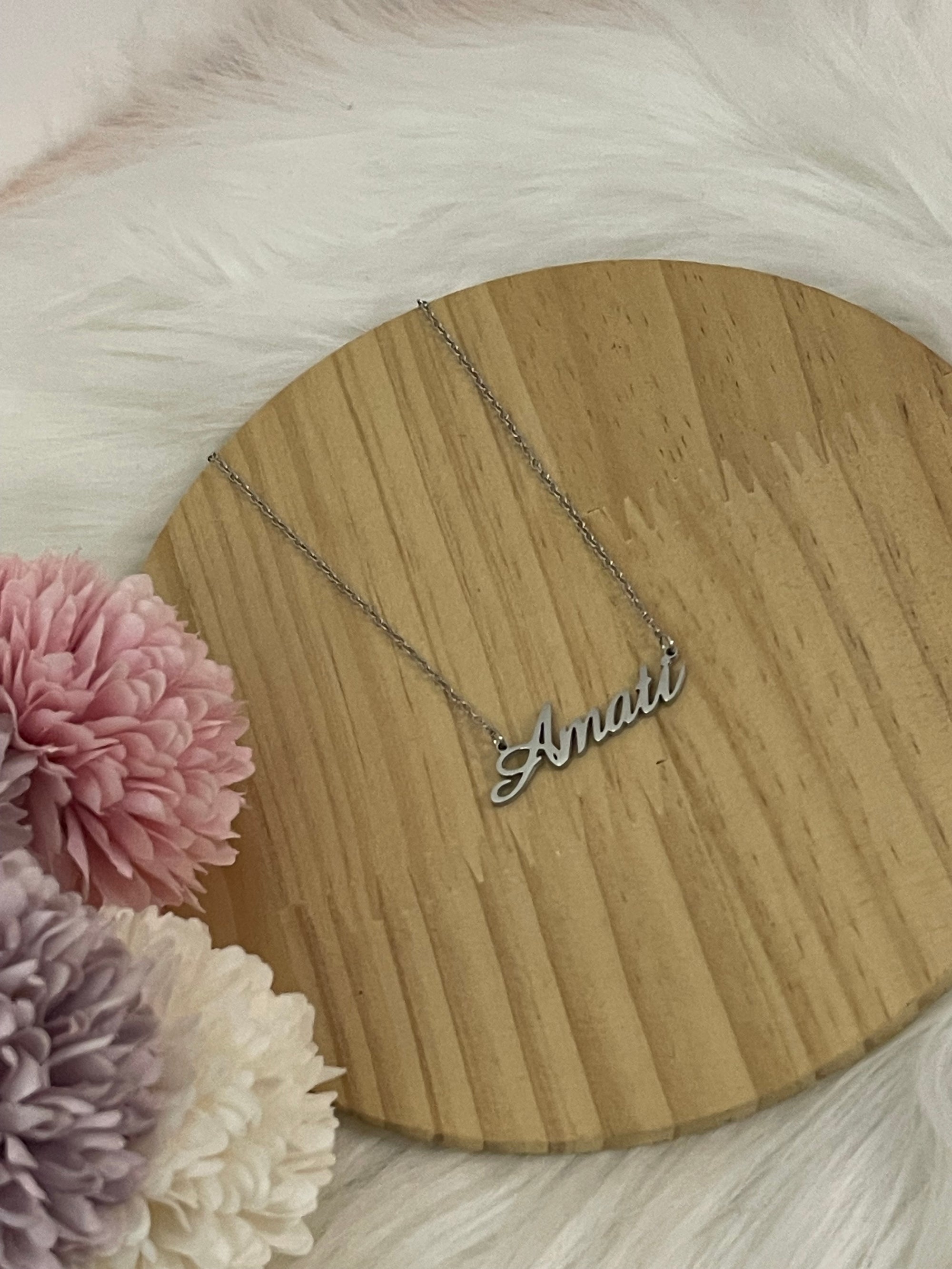 Collana "Amati" in Acciaio – Il tuo promemoria quotidiano di Amore