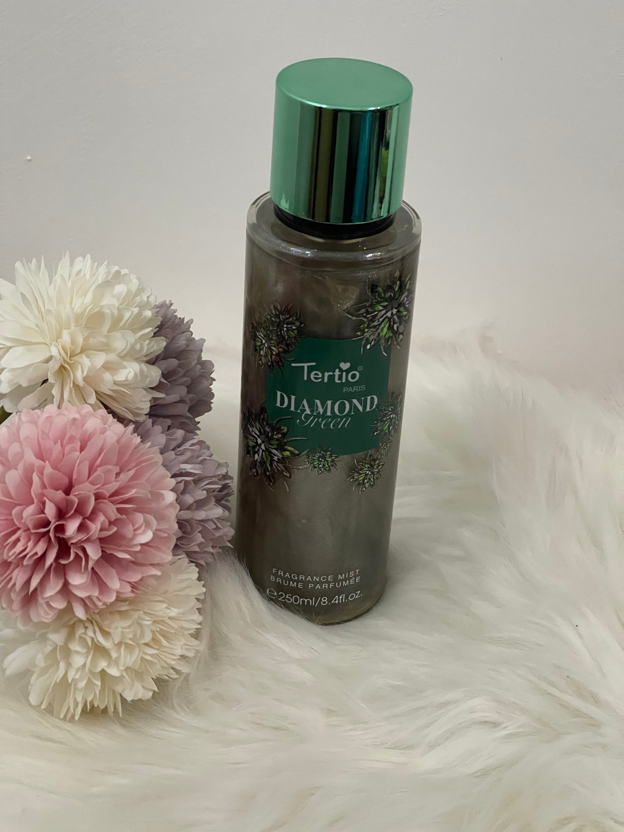 TertioParis - Diamond Green | Acqua Profumata Scintillante 250ml