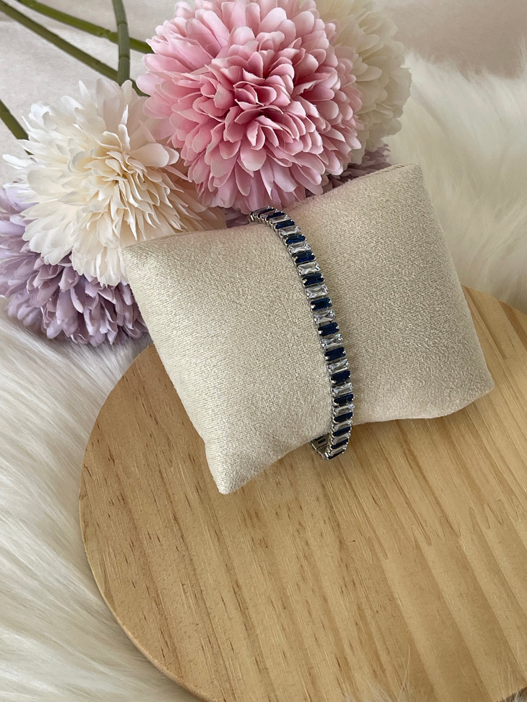 Bracciale Tennis Zafira in Acciaio con Zirconi Cubici – Brilla Ogni Giorno