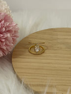 Anello Infinity Halo in Acciaio Inossidabile – Design Doppio Binario Regolabile