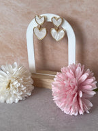 Orecchini Cordelia Cuore in Acciaio – Eleganza e Romanticismo Senza Tempo