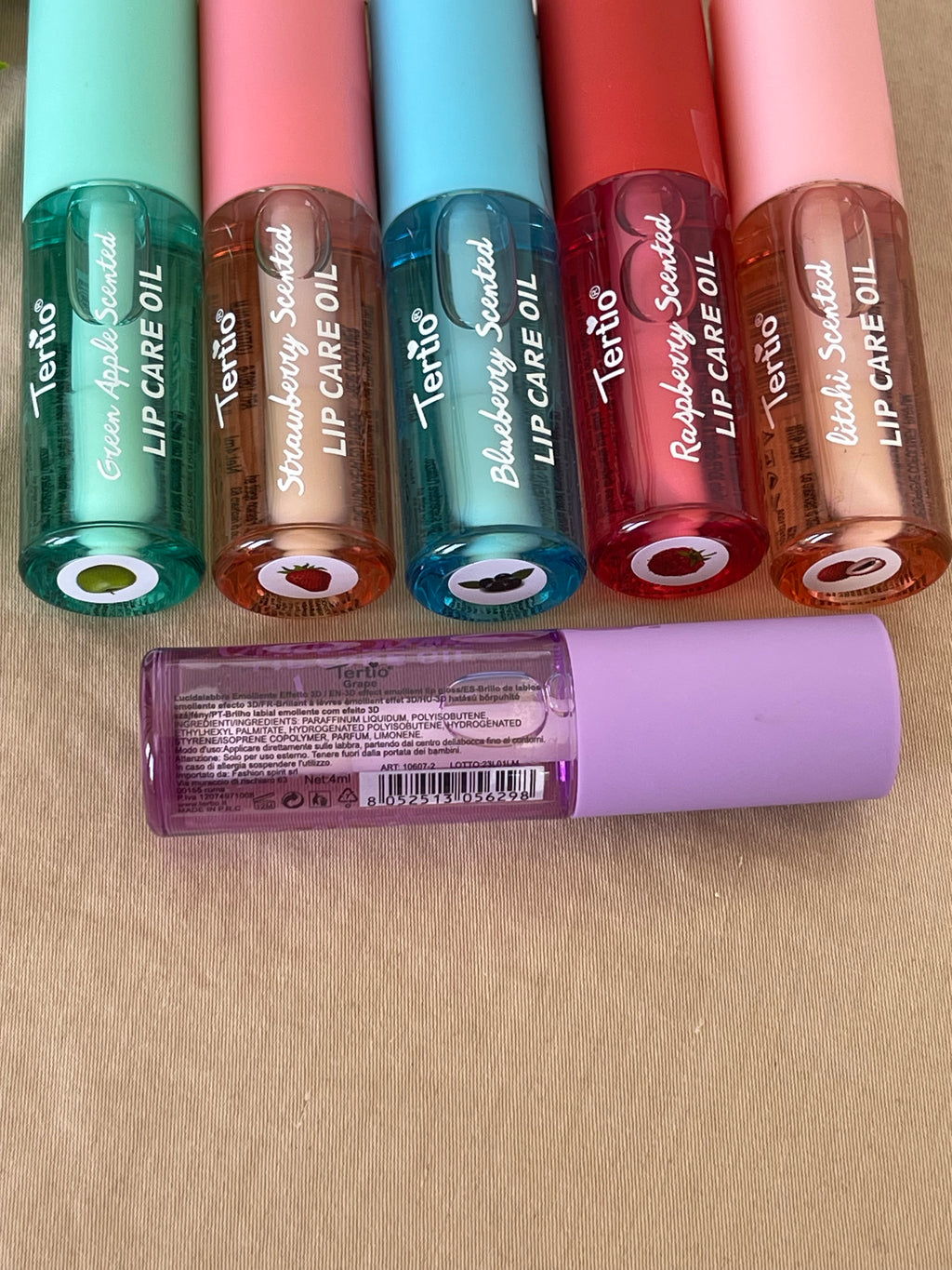 Tertio Lip Care Oil – Olio Labbra Idratante e Profumato