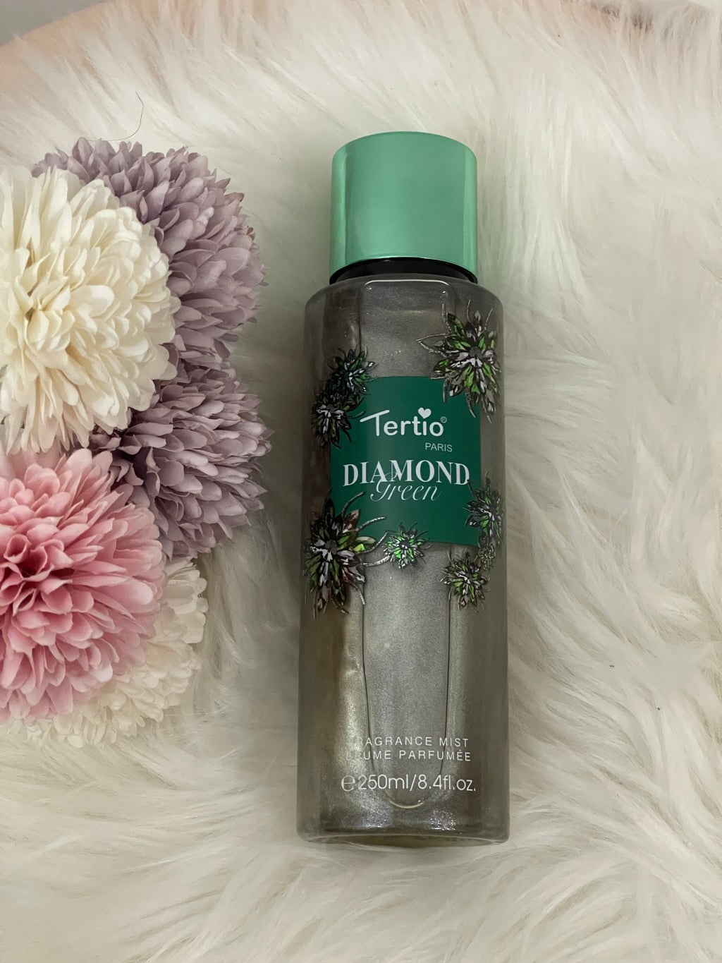 TertioParis - Diamond Green | Acqua Profumata Scintillante 250ml