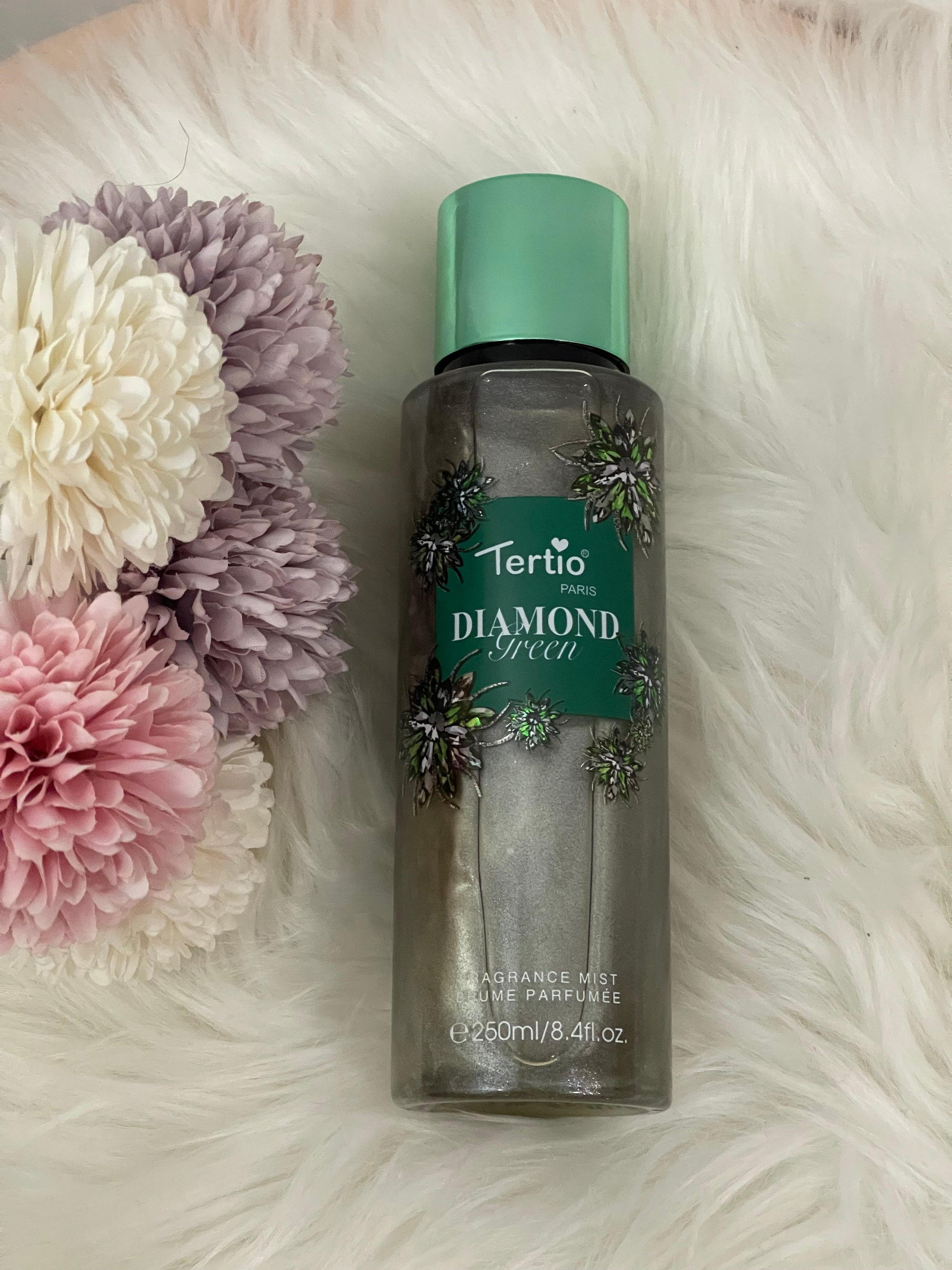 TertioParis - Diamond Green | Acqua Profumata Scintillante 250ml