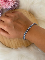 Bracciale Tennis Zafira in Acciaio con Zirconi Cubici – Brilla Ogni Giorno