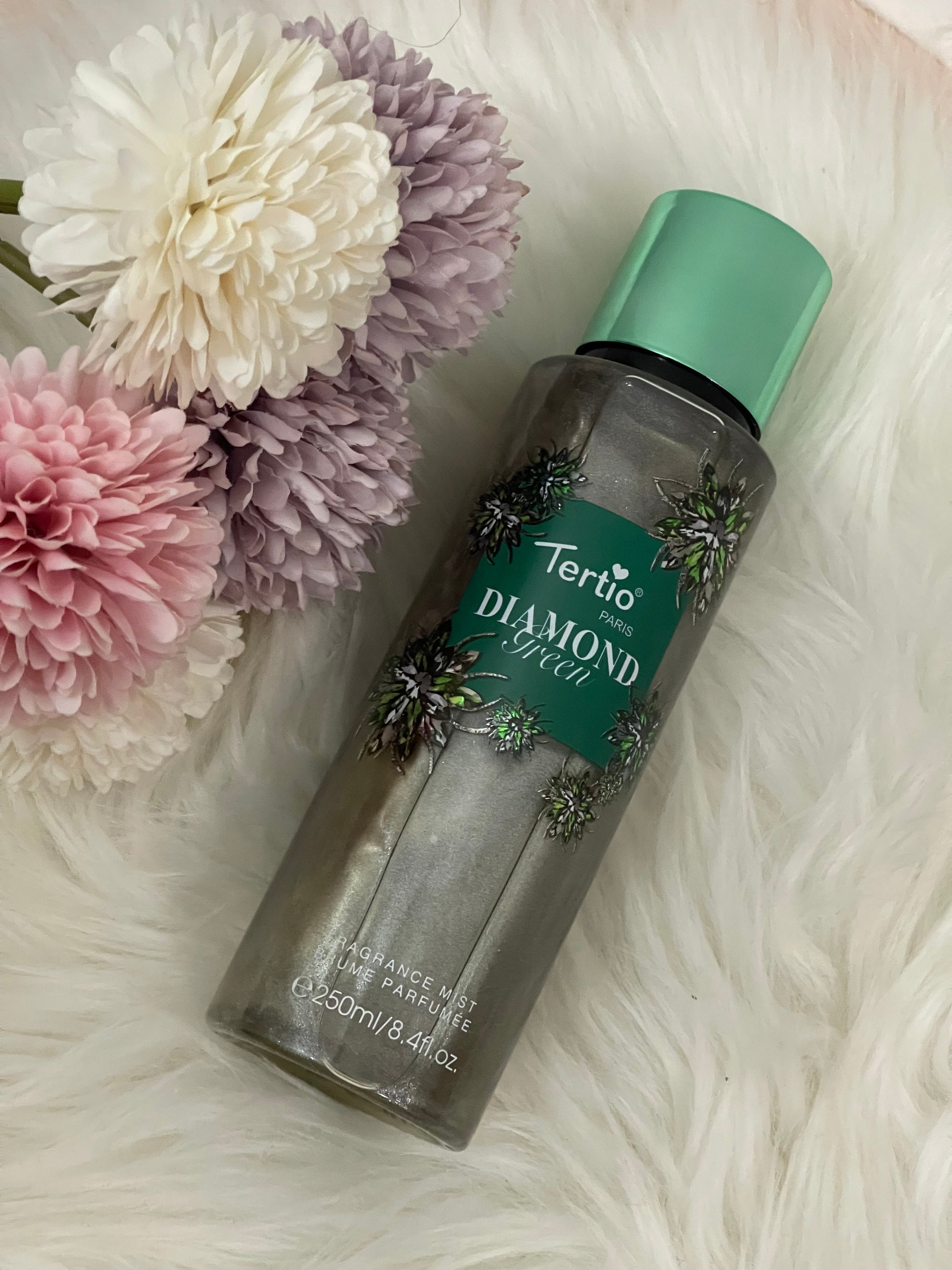 TertioParis - Diamond Green | Acqua Profumata Scintillante 250ml