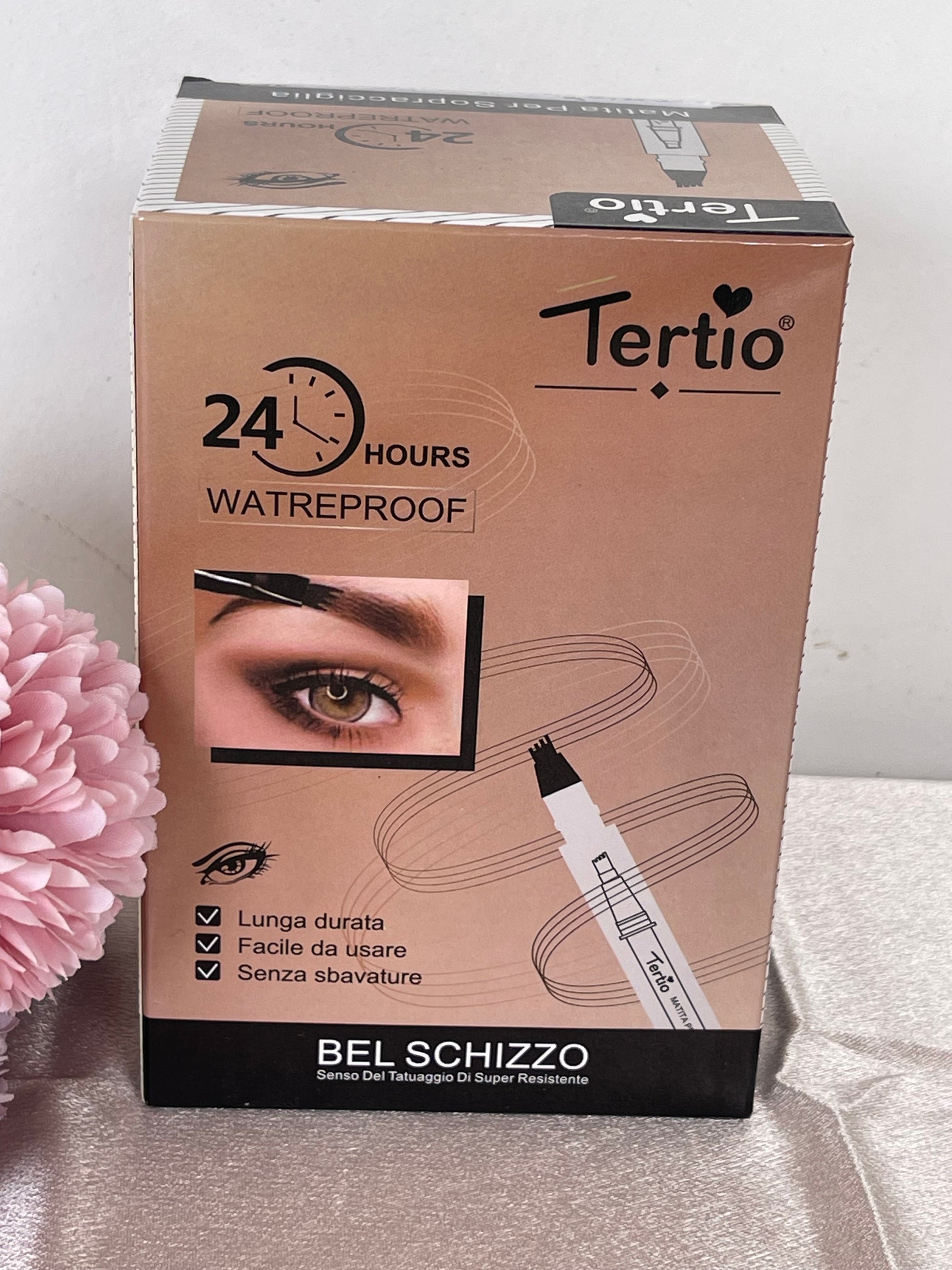 Matita per Sopracciglia Tertio – Definizione Perfetta e Sguardo Magnetico Ogni Giorno