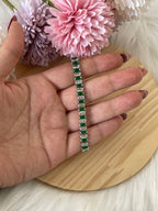 Bracciale Tennis Zafira in Acciaio con Zirconi Cubici – Brilla Ogni Giorno