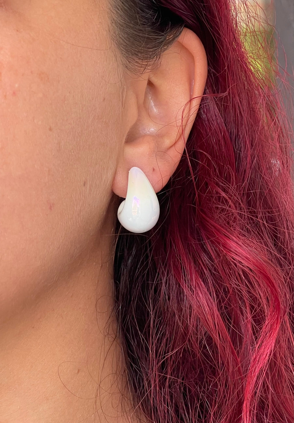 Orecchini Goccia Effetto Specchio – Colori Mix