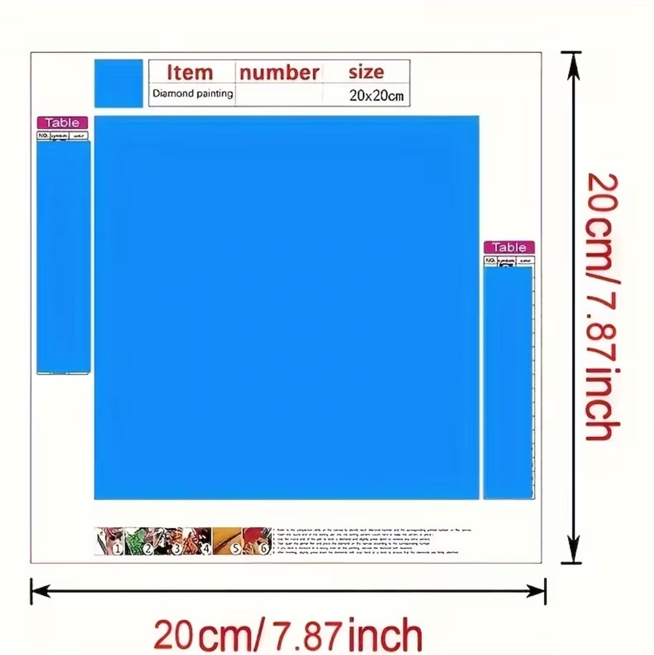 Kit Diamond Painting 5D Fai-da-Te - Gufo Magico tra i Fiori (20x20 cm) - Mosaico con Diamanti Completo per Relax e Arredo Casa