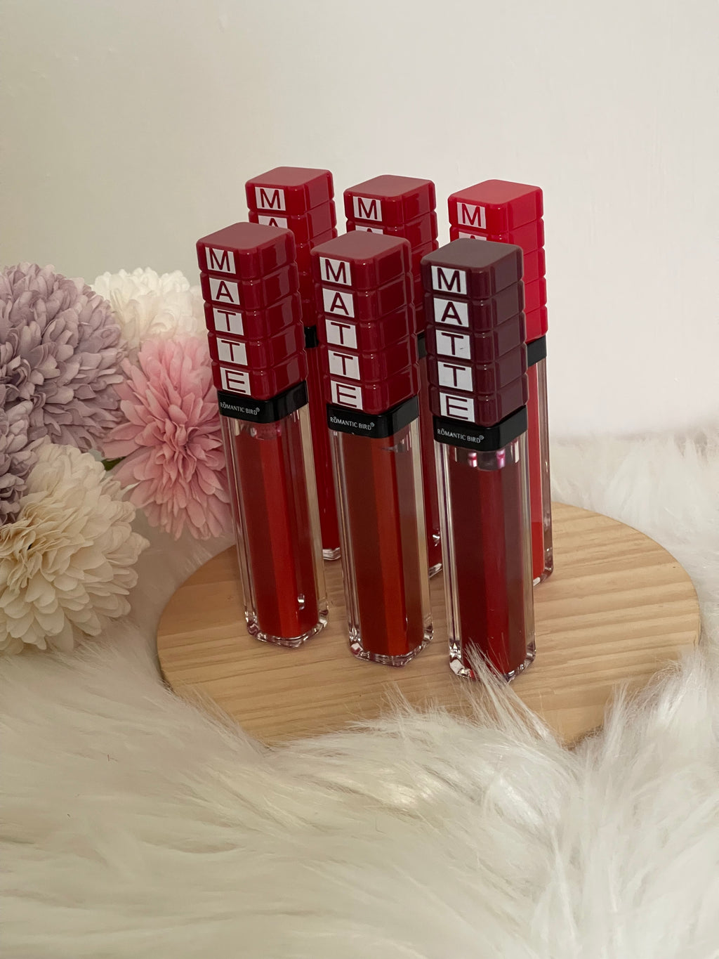 Rossetti Liquidi Matte Romantic Bird - Lunga Durata & No-Transfer (6 Tonalità)