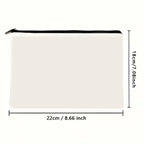 Pochette Donna Elegante con Stampa Orchidee e Farfalle 3D - Beauty Case da Viaggio e Borsa a Mano con Cinturino