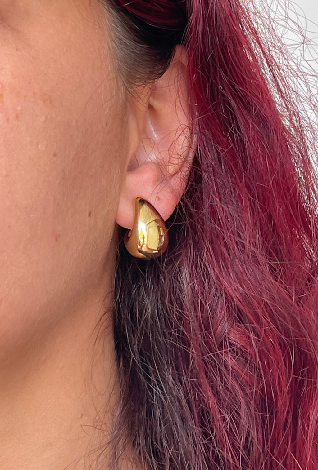 Orecchini Goccia – Finitura Gold & Silver