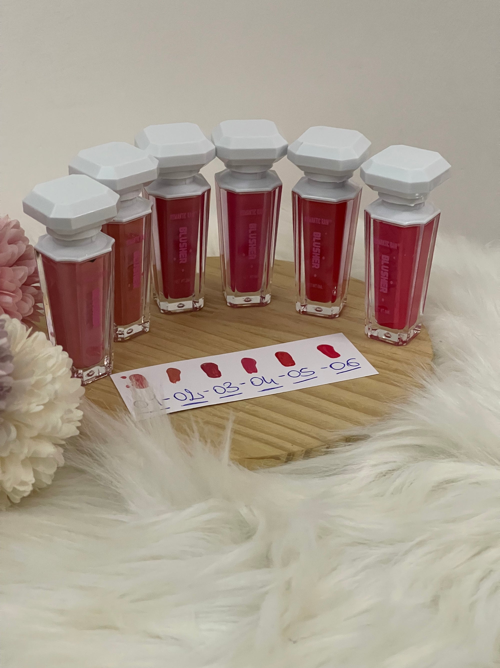 Romantic Rain® Liquid Blush – Blush Liquido Waterproof a Lunga Tenuta | Effetto Seta Naturale – 6 Nuance Irresistibili