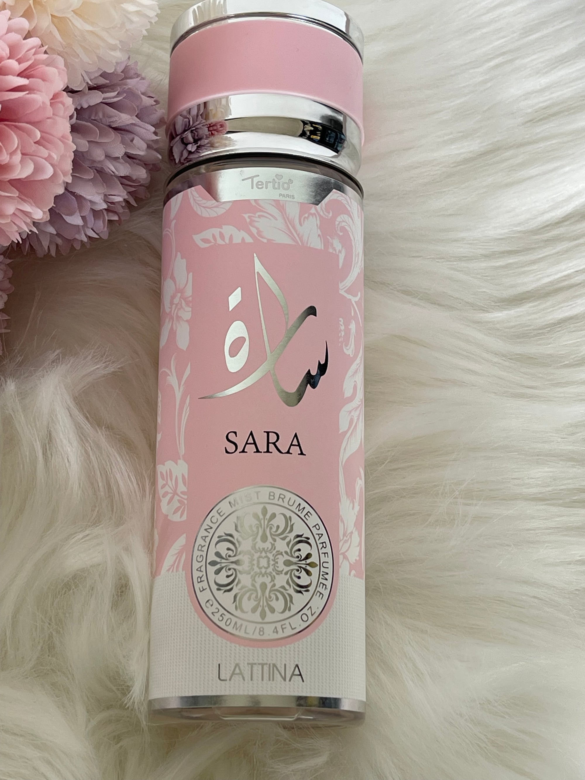 Acqua Corpo Profumata Araba “Sara” – Equivalente Yara Lattafa, Fragranza Floreale e Avvolgente 250 ml